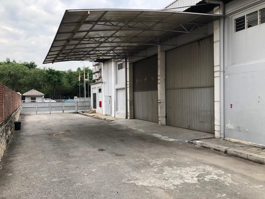 Factory side area and warehouse roller doors